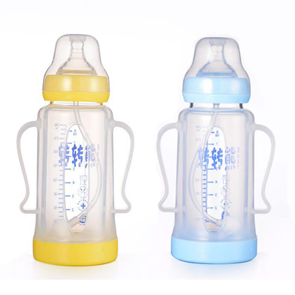轉(zhuǎn)轉(zhuǎn)熊防摔玻璃奶瓶240ml