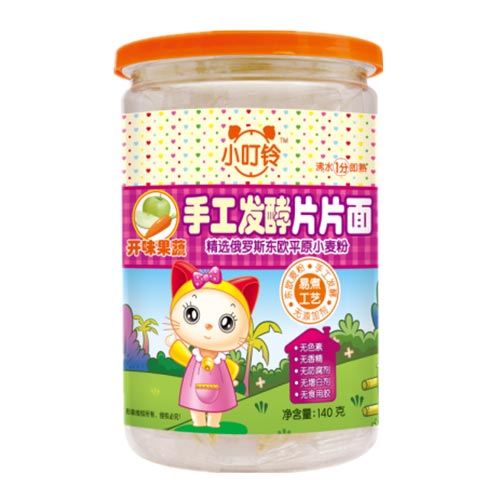 小叮鈴手工發(fā)酵片片面開(kāi)味果蔬