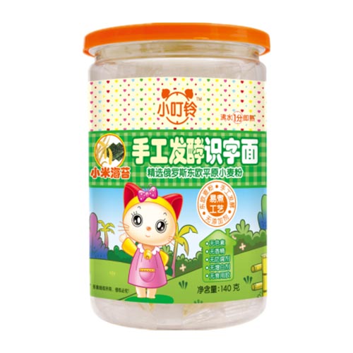 小叮鈴手工發(fā)酵識(shí)字面小米海苔