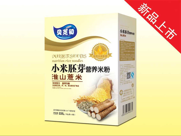 貝芝初淮山薏米-小米胚芽營(yíng)養(yǎng)米粉盒裝