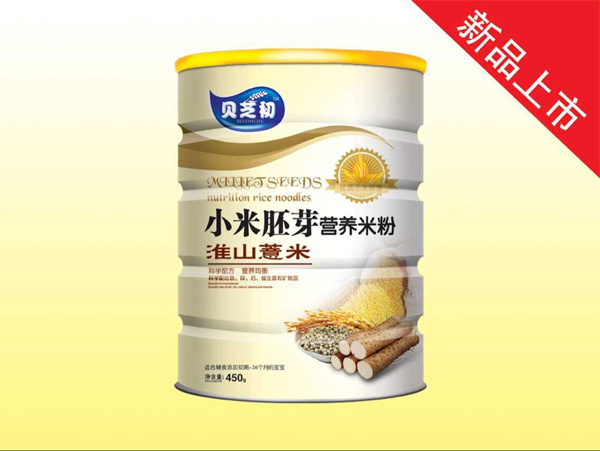 貝芝初淮山薏米-小米胚芽營養(yǎng)米粉聽裝