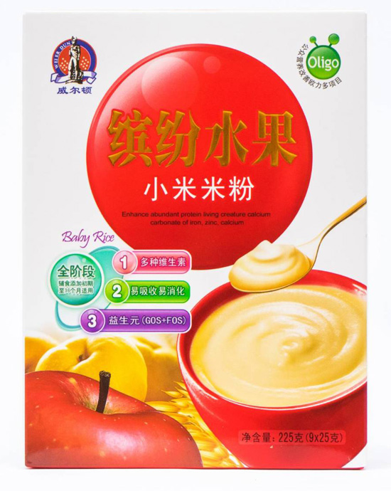 威爾頓225G繽紛水果小米米粉