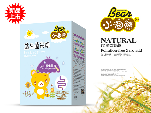 小淘熊淮山薏米益生菌米粉