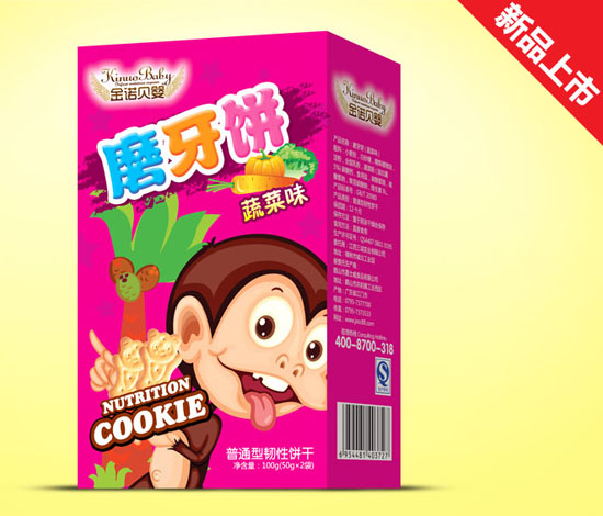 金諾貝嬰磨牙餅(蔬菜味)