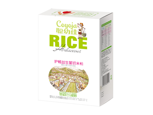 聰幼佳益生菌護(hù)暢奶米粉