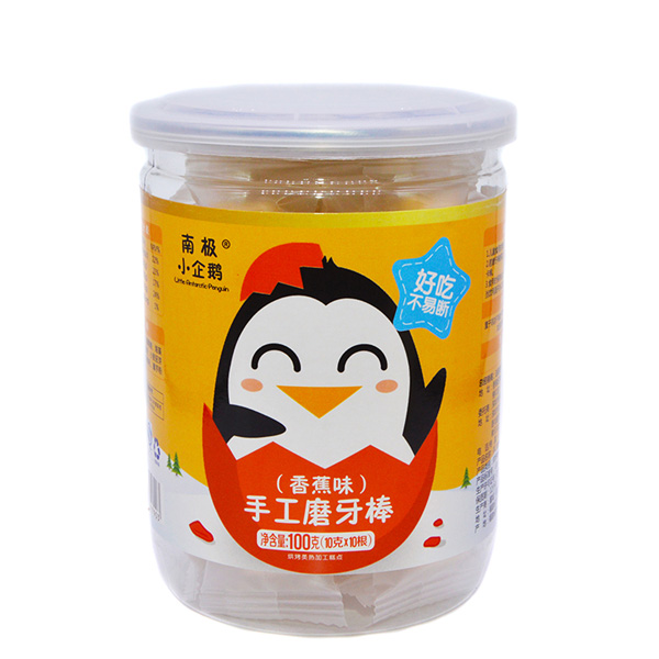 南極小企鵝手工磨牙棒新品香蕉味罐裝.jpg 南極小企鵝手工磨牙棒新品香蕉味罐裝.jpg