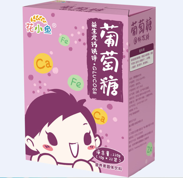 花小魚葡萄糖-益生元鈣鐵鋅