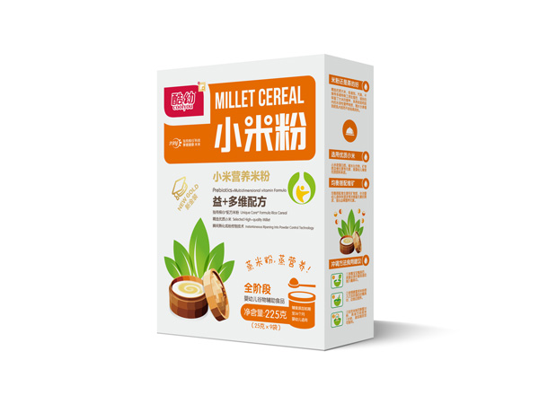 酷幼小米粉-益+多維配方-紙盒