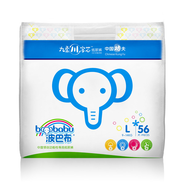 波巴布九柔川字芯紙尿褲L56.jpg 波巴布九柔川字芯紙尿褲L56.jpg