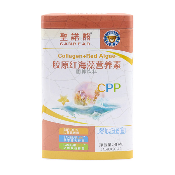 圣諾熊膠原紅海藻營(yíng)養(yǎng)素20袋