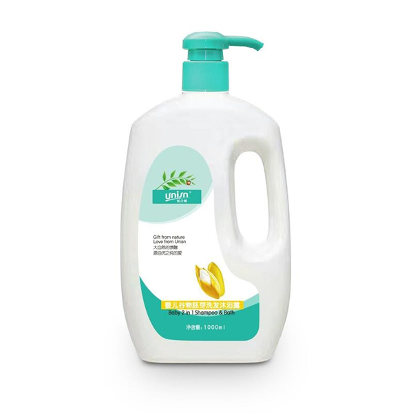 優(yōu)之純嬰兒谷物胚芽洗發(fā)沐浴露1000ml