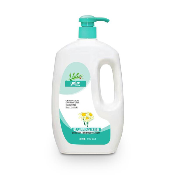 優(yōu)之純嬰兒舒爽洗發(fā)沐浴露1000ml