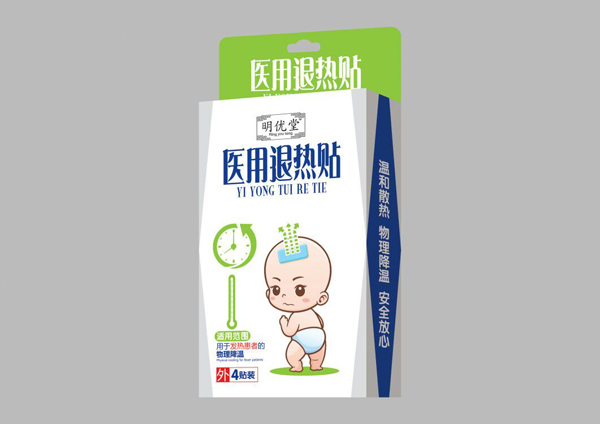 明優(yōu)堂醫(yī)用退熱貼綠色