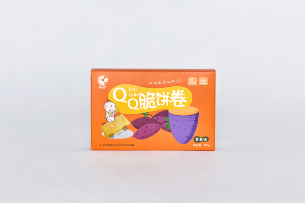 初兒QQ脆餅卷 紫薯味