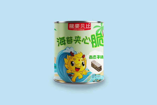 龍嬰貝比海苔夾心脆 南瓜子味