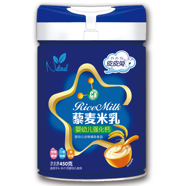 皮皮兔藜麥米乳-嬰幼兒強化鈣450g