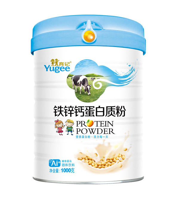 育記鐵鋅鈣蛋白質(zhì)粉1000克