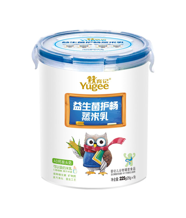 育記益生菌護(hù)暢蒸米乳-AD鈣猴頭菇225克樂(lè)扣裝