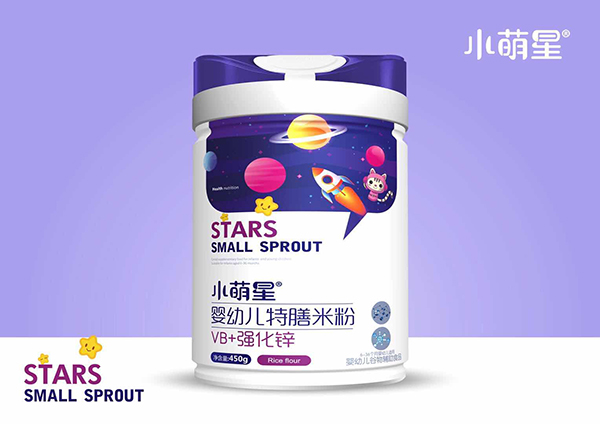 小萌星嬰幼兒特膳米粉 VB+強(qiáng)化鋅