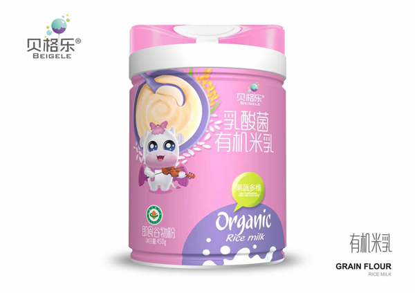 貝格樂乳酸菌有機米乳-果蔬多維 聽裝