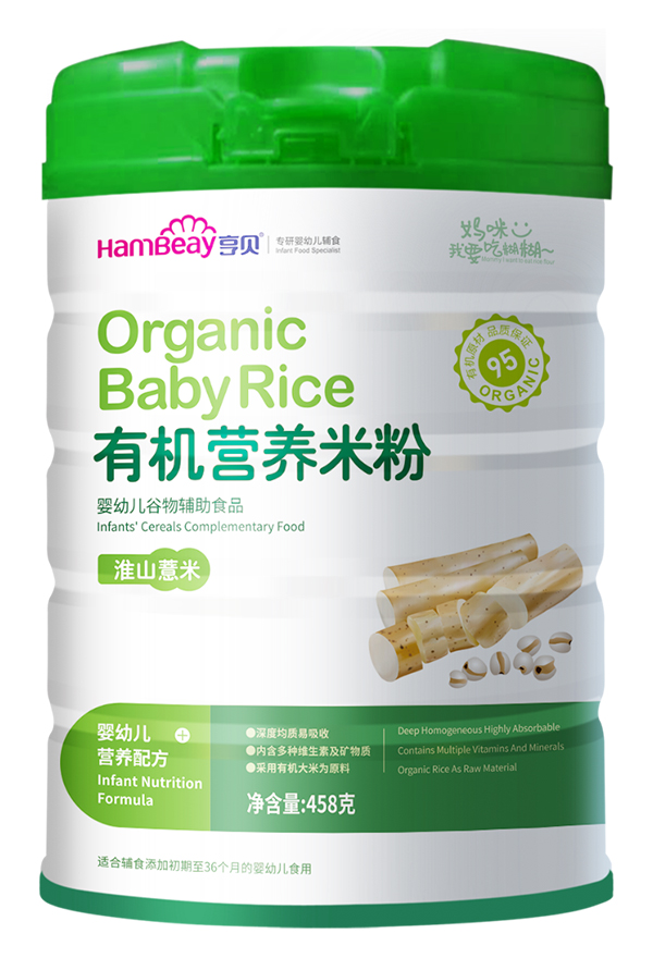 亨貝有機(jī)營(yíng)養(yǎng)米粉 淮山薏米