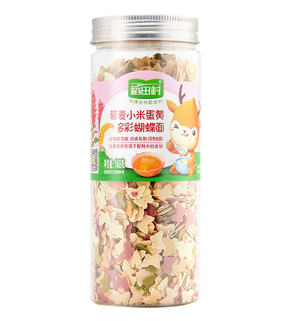 稻田村藜麥小米多彩蝴蝶面-蛋黃.jpg 稻田村藜麥小米多彩蝴蝶面-蛋黃.jpg
