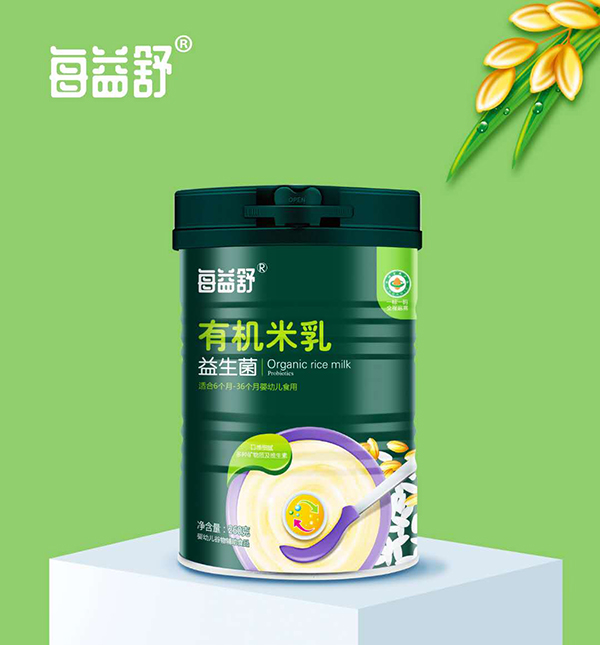 每益舒有機米乳 益生菌