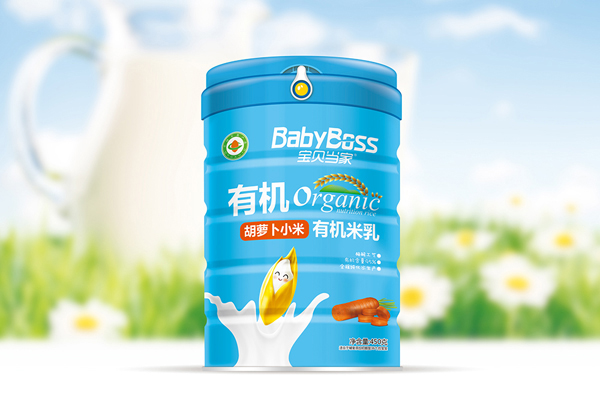 寶貝當(dāng)家胡蘿卜小米有機(jī)米乳聽裝