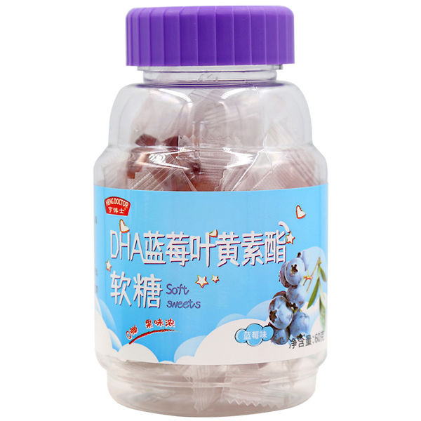 亨博士DHA藍莓葉黃素脂軟糖