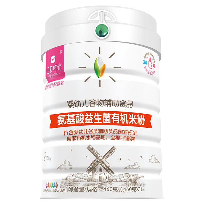 貝美時(shí)光氨基酸益生菌有機(jī)米粉