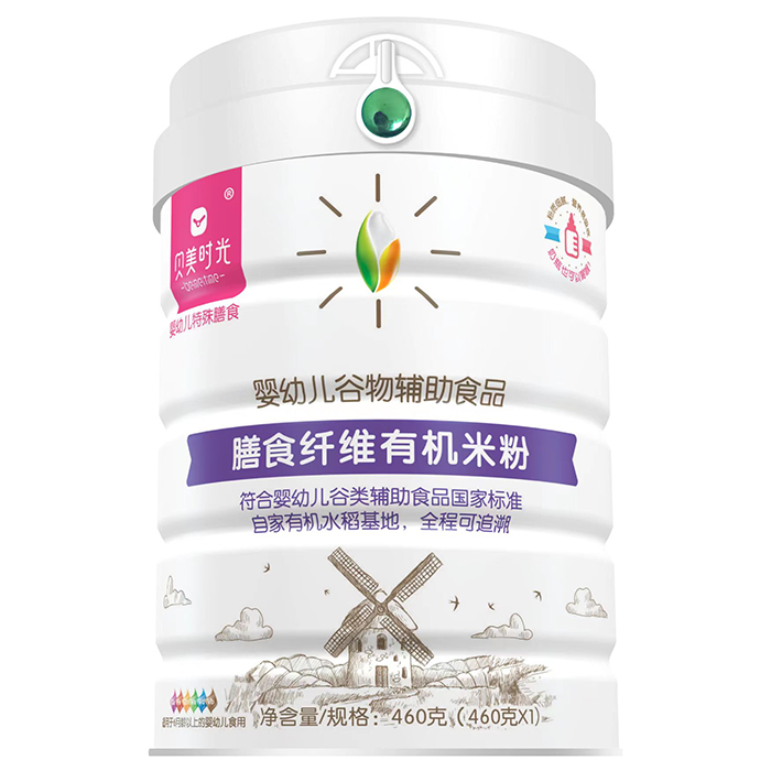 貝美時(shí)光膳食纖維有機(jī)米粉