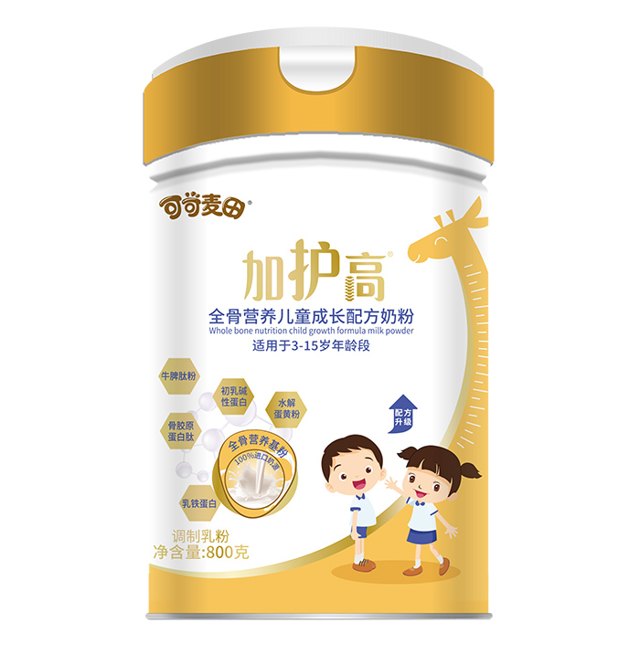 可可麥田加護(hù)高全骨營(yíng)養(yǎng)兒童成長(zhǎng)配方奶粉