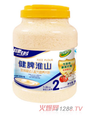 健諾健脾淮山營養(yǎng)米粉2段