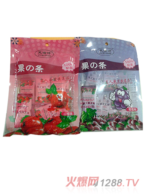 芙瑞詩(shī)水果條（山楂、葡萄味）袋裝