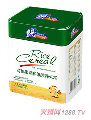 貝希有機(jī)果蔬多維米粉聽裝