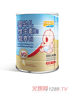 啟智愛佳嬰幼兒維生素D3營養(yǎng)包
