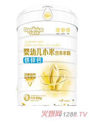 多美紐斯鐵鋅鈣嬰幼兒小米營(yíng)養(yǎng)米粉聽(tīng)裝