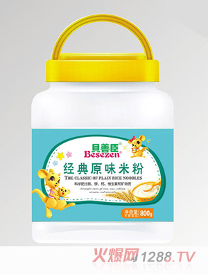 貝善臣經典原味米粉透明桶裝
