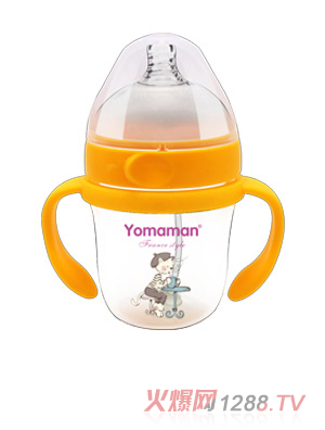 優(yōu)秀媽咪進口Tritan廣口徑仿母乳奶瓶160ml