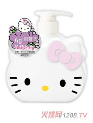 Hello Kitty初酷銀離子免洗手抗菌凝膠（植物萃?。?- 副本