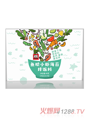 悠閣良品魚松小蝦海苔拌飯料