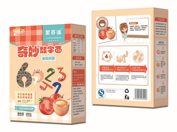 聚百滋兒童奇妙數(shù)字面番茄雞蛋